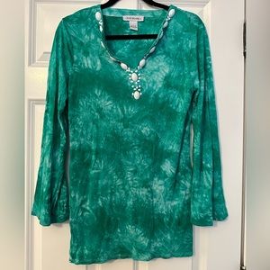 Cruise Wear Woman’s Green Top size Large